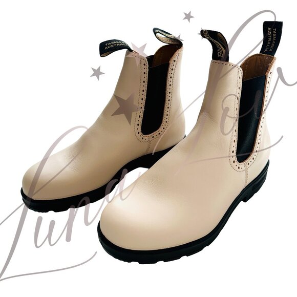 BLUNDSTONE Heeled High-Top Boots In Pearl 2156 (size 9) NEW! - Picture 3 of 9